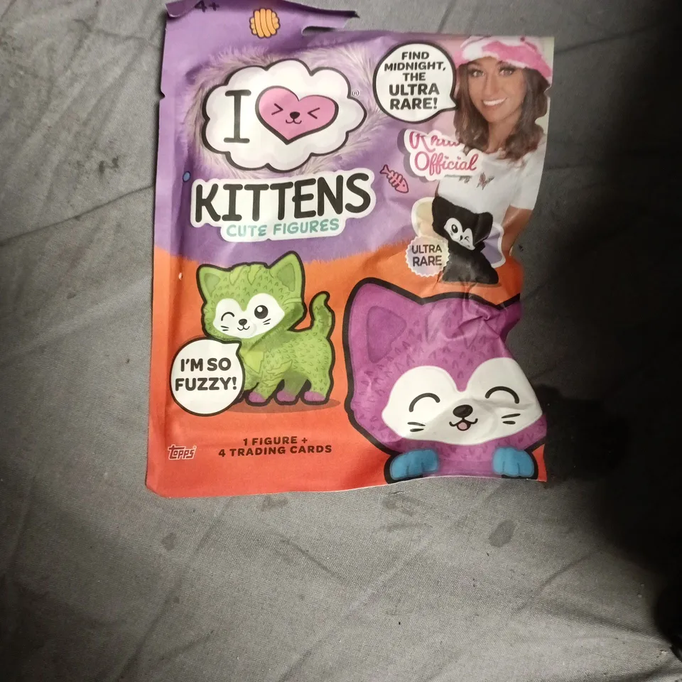 APPROXIMATELY 20 ASSORTED TOYS INCLUDING GRUMPY MONKEYS , YOUR HEARTS PERFECT PUZZLE AND I LOVE KITTENS CUTE FIGURES 