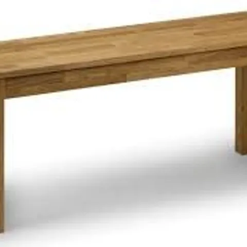 BOXED JULIAN BOWEN COXMOOR OAK BENCH (1 BOX)