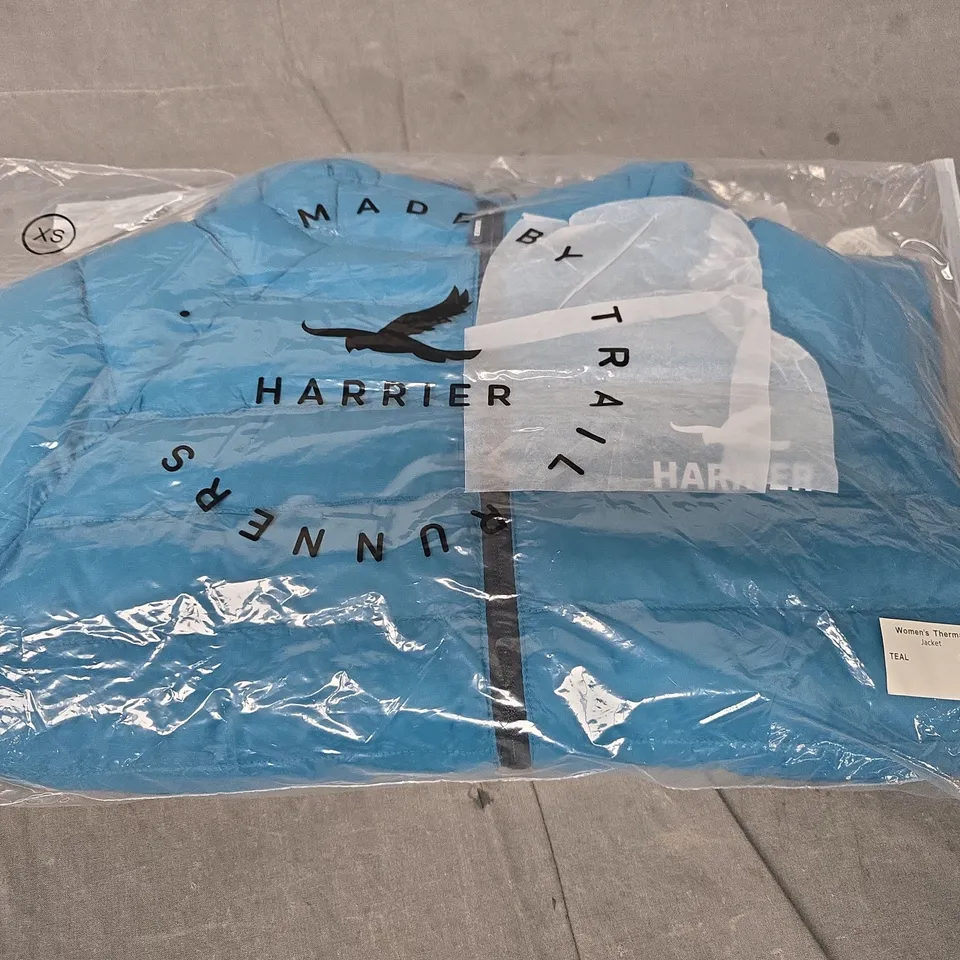 HARRIER WOMEN'S TEAL THERMAL JACKET – XS