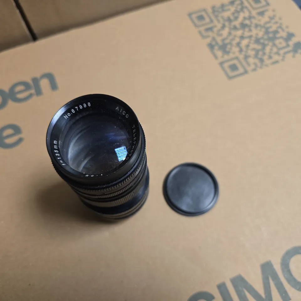 AICO AUTO TELEPHOTO LENS 1 : 3.5 F=135MM 