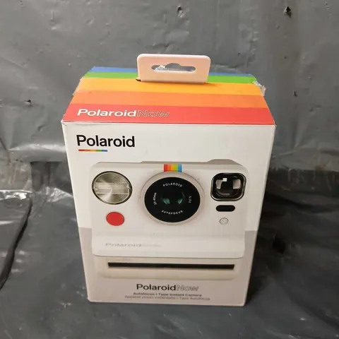 BOXED POLAROID NOW AUTOFOCUS I-TYPE INSTANT CAMERA IN WHITE