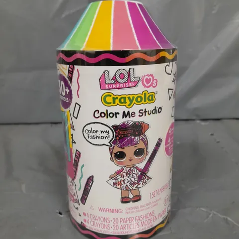 LOL! SURPRISE! CRAYOLA COLOR ME STUDIO