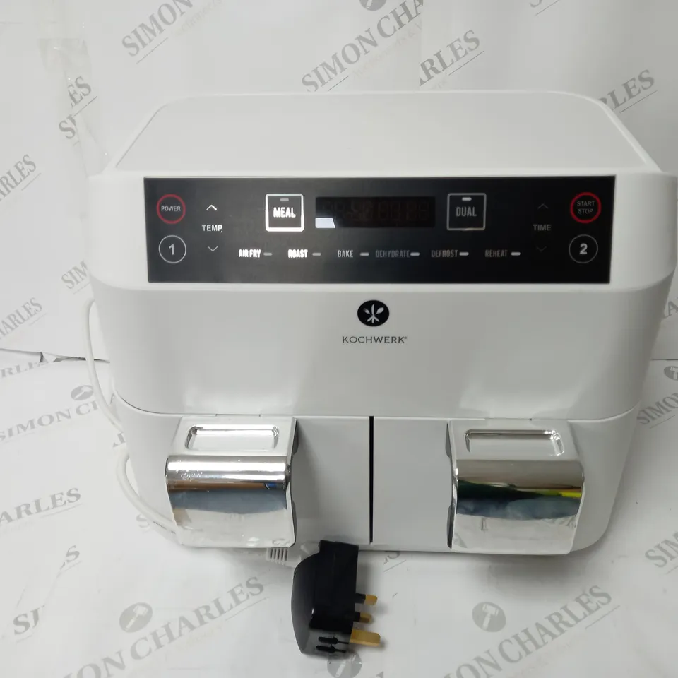 BOXED KOCHWERK DOUBLE DRAWER AIRFRYER