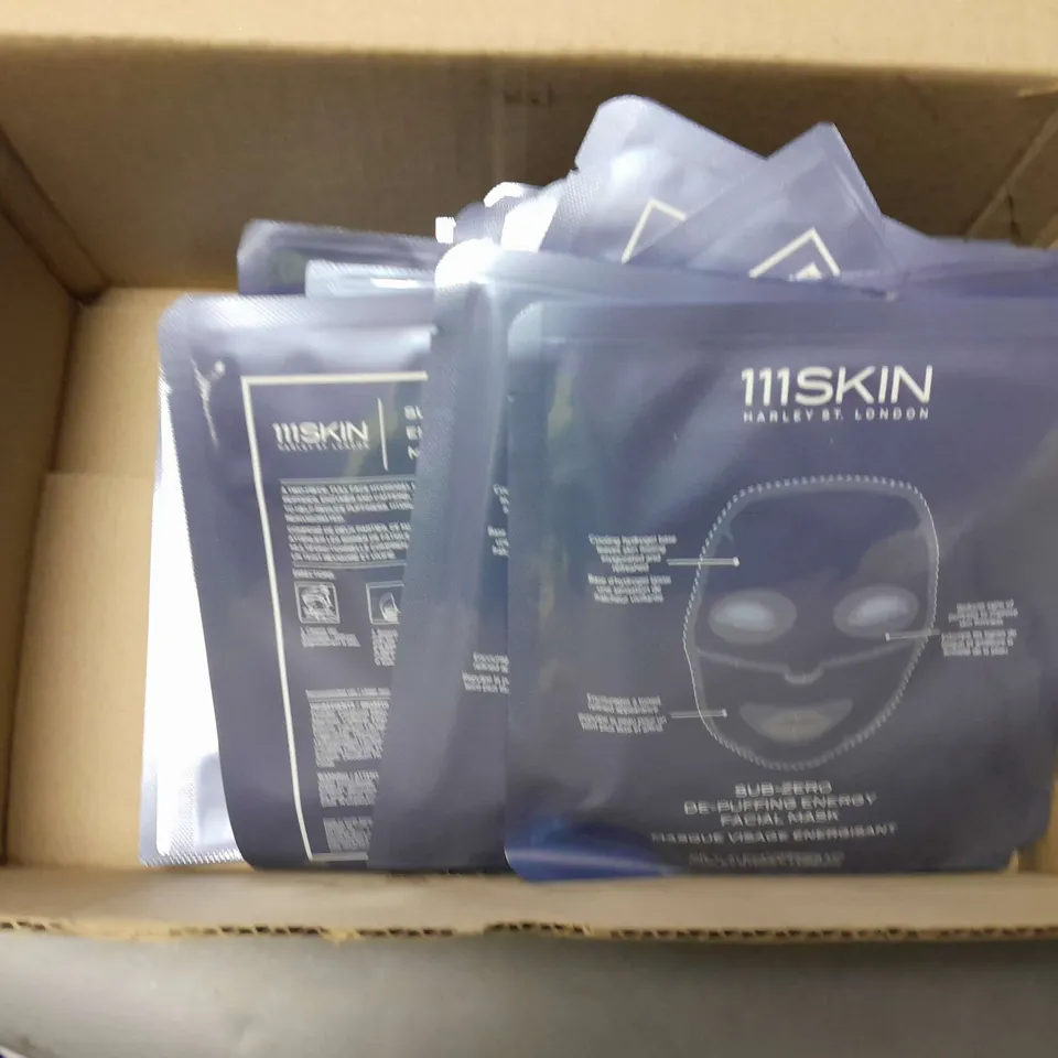 APPROXIMATELY 20 111SKIN SUB ZERO DE-PUFFING ENERGY FACIAL MASK (30ml)