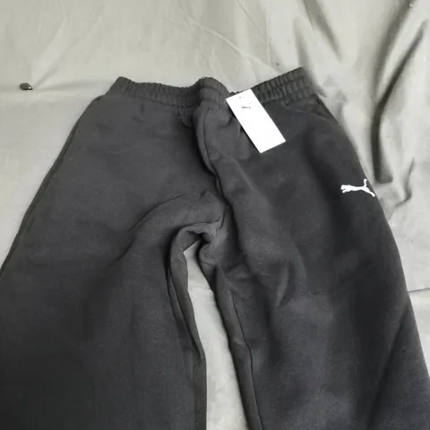 PUMA ESS SWEATPANTS – BLACK, MEN'S UK M 