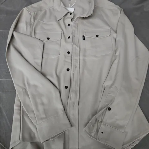 CAPO OVERSHIRT – LIGHT STONE, MEN'S SIZE M