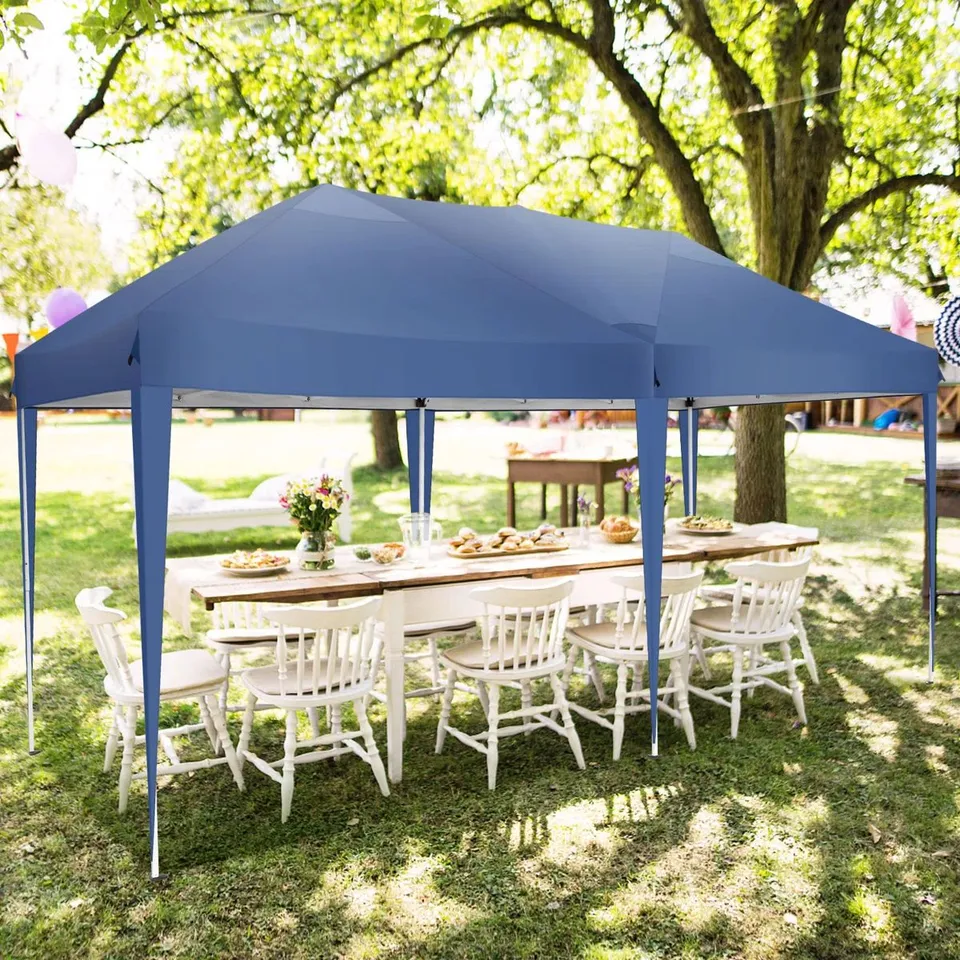 BOXED HOTEEL POP UP GAZEBO 3M X 6M MARQUEE GAZEBO WITH SIDES (1 BOX)