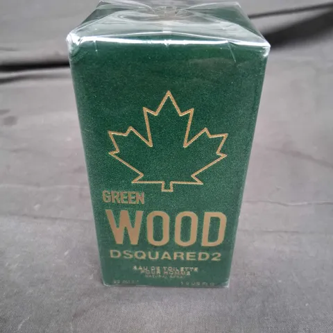 BOXED AND SEALED GREEN WOOD DSQUARED2 EAU DE TOILETTE 30ML