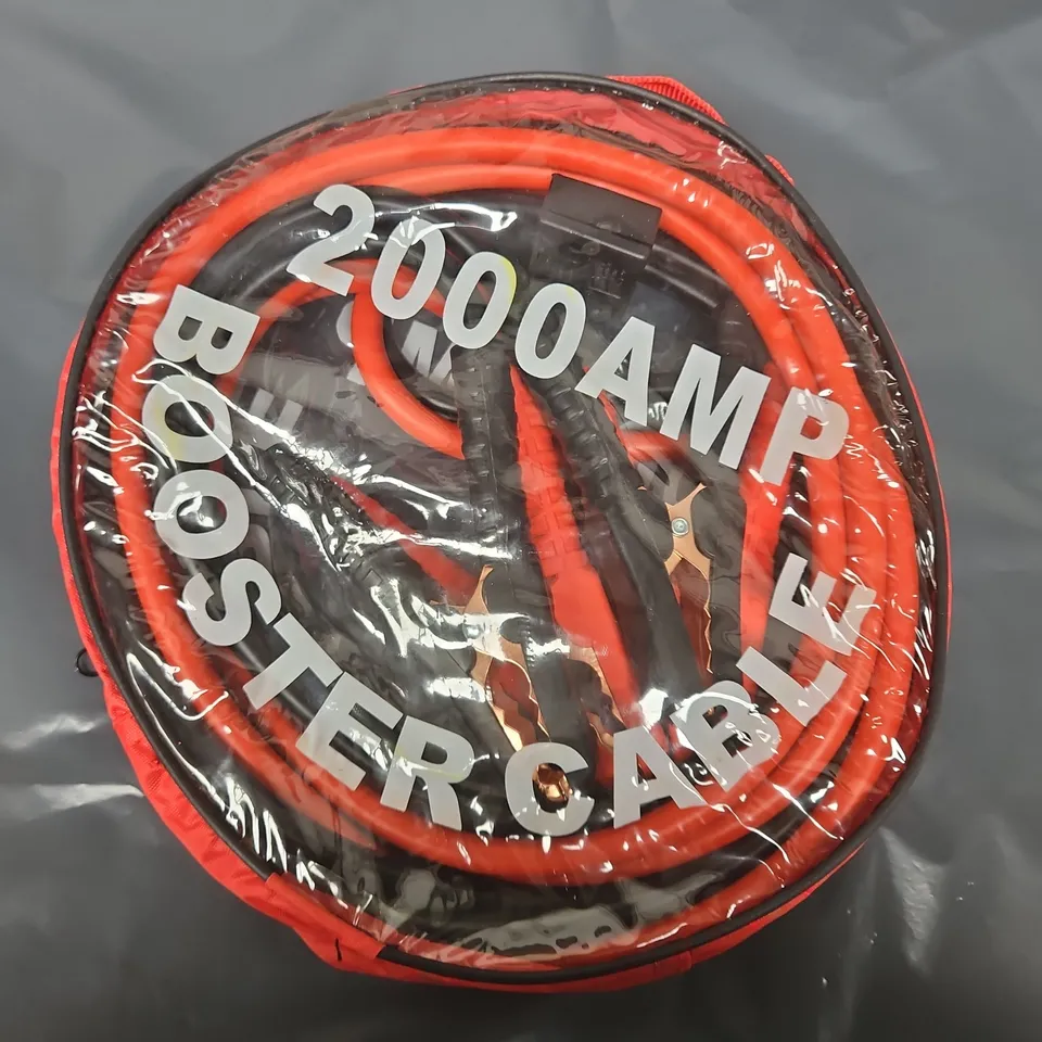 200 AMP BOOSTER CABLE – RED JUMP START LEADS (SEALED POUCH)