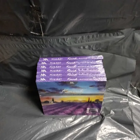 6x MOZART KOMOREBI WATERCOLOUR PAINT SET β 40 COLOURS, JAPANESE STYLE, ARTIST QUALITY (BOXED)