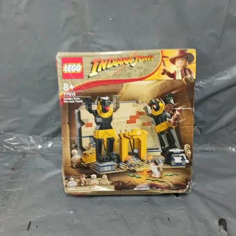 BOXED LEGO INDIANA JONES ESCAPE FROM THE LOST TOMB 77013