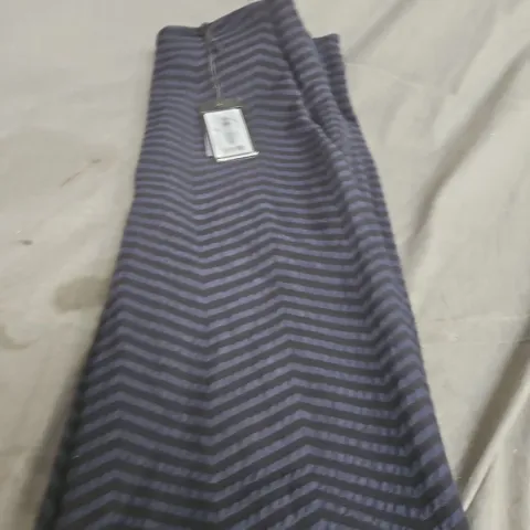 EMPORIO ARMANI STRAIGHT LEG COTTON BLEND TROUSERS - SIZE 10