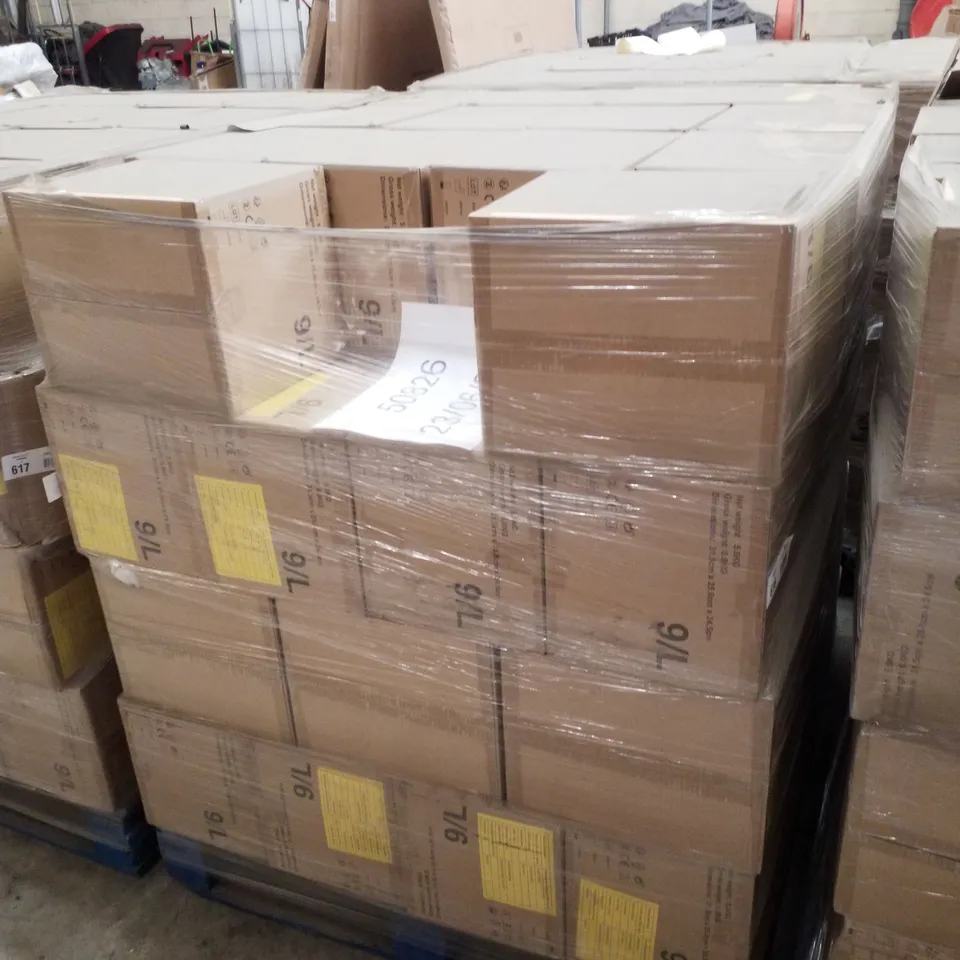 PALLET CONTAINING APPROXIMATELY 600 INTCO VINYL GLOVES 100PK LARGE