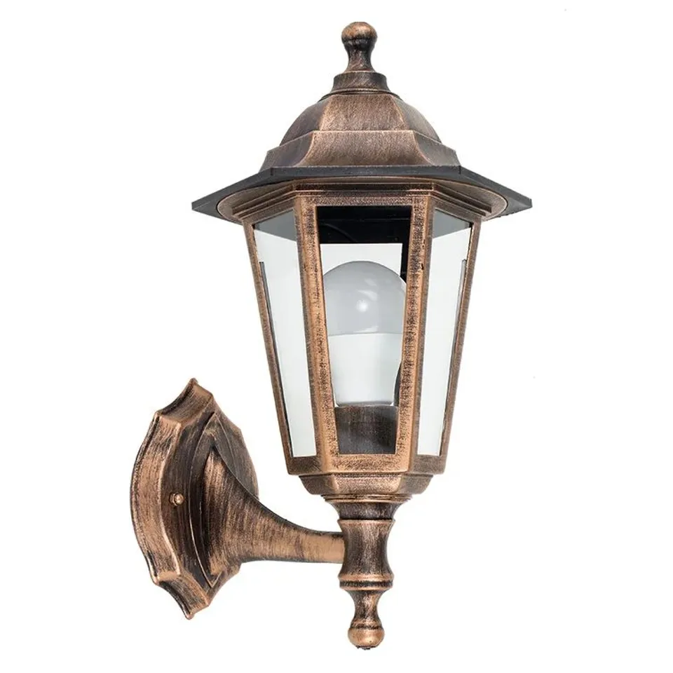 BOXED MCMAHN OUTDOOR WALL LANTERN 