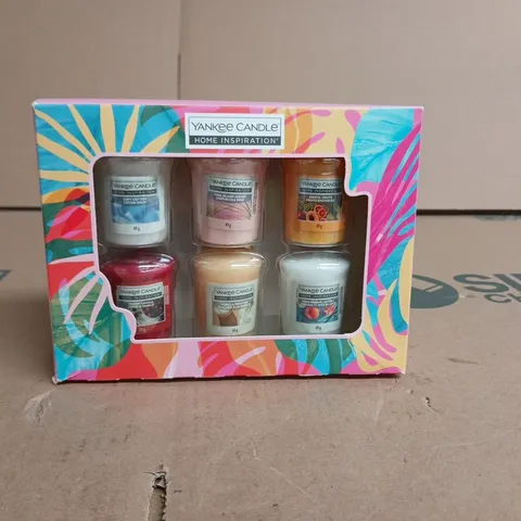 Yankee Candle Home Inspiration Gift Set – Six 49g Jars (Boxed)