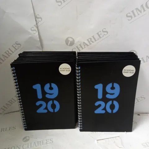 LOT OF APPROX 12 ACADEMIC DIARIES 2019/2020
