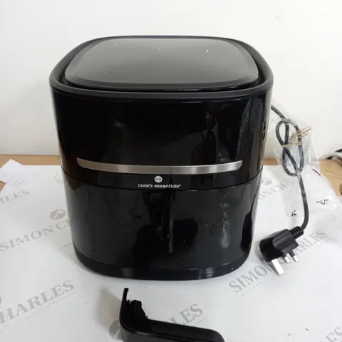 COOK'S ESSENTIALS 4L AIR FRYER IN BLACK