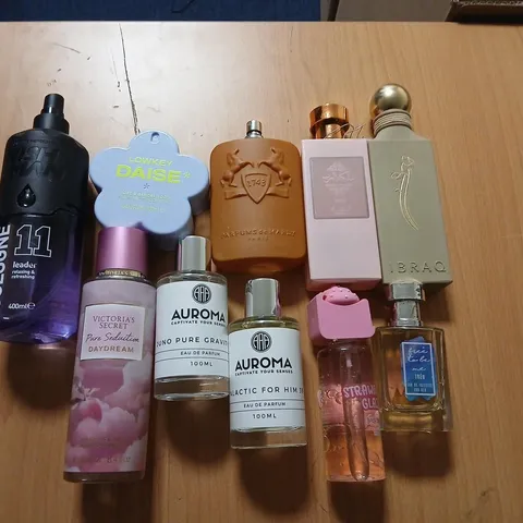 APPROXIAMTELY 10 ASSORTED UNBOXED FRAGRANCES
