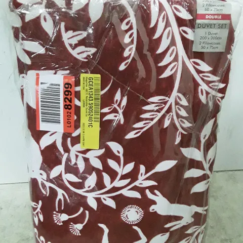 BAGGED MAGELLAN 180 TC REVERSIBLE DUVET COVER