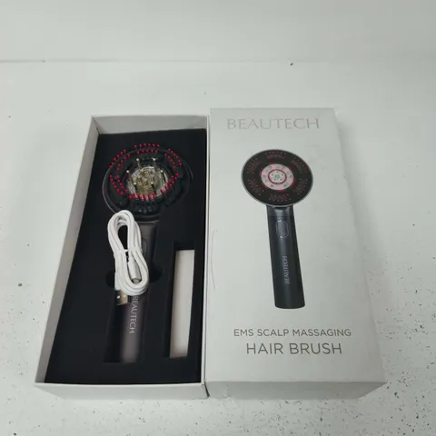 BOXED BEAUTECH EMS SCALP MASSAGING HAIR BRUSH