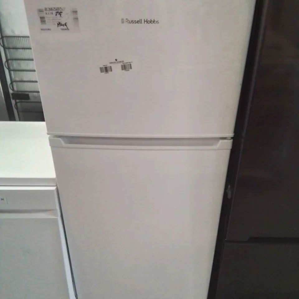 RUSSELL HOBBS RH144TMEF54 FRIDGE FREEZER IN WHITE - UNPROCESSED RAW RETURN