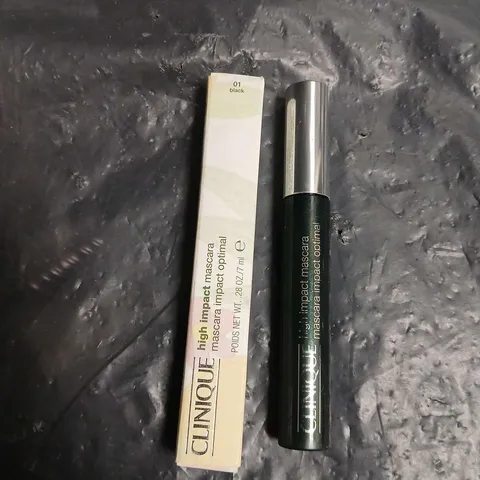 CLINIQUE HIGH IMPACT MASCARA – 01 BLACK, BOXED