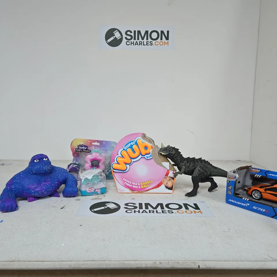 BOX OF APPROXIMATELY 10 ASSORTED TOYS