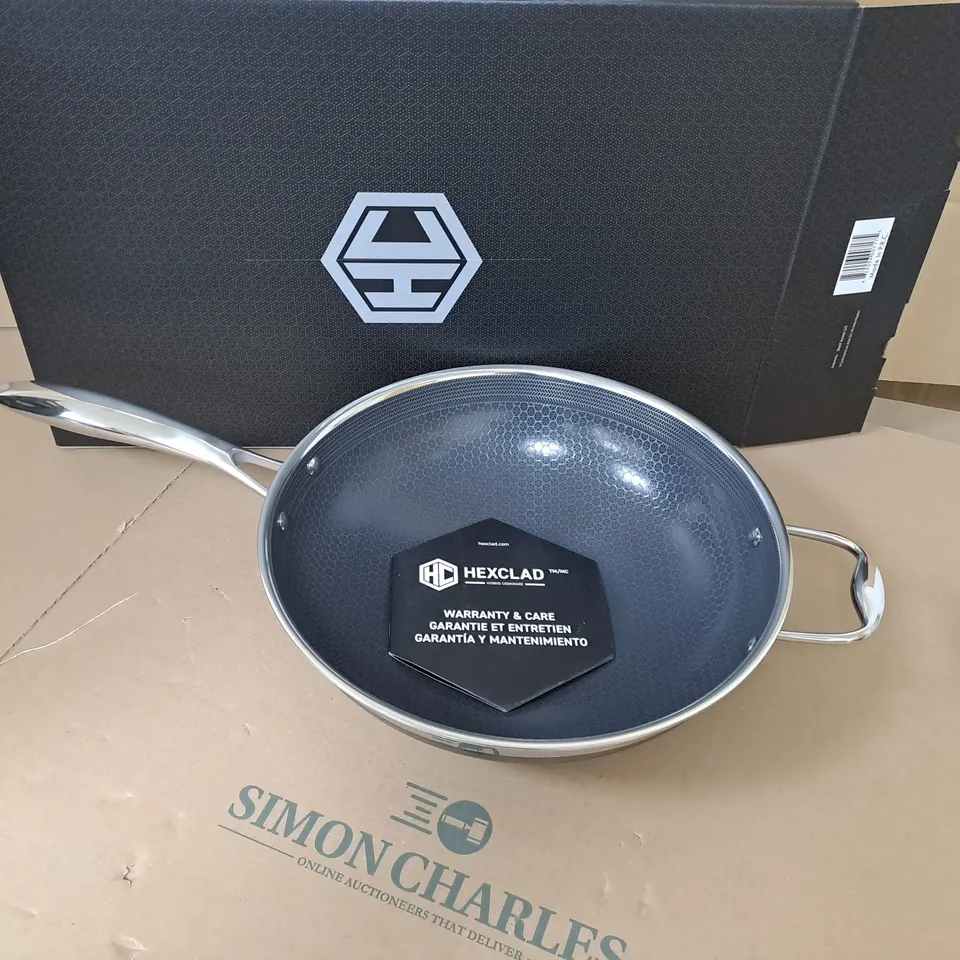 BOXED HEXCLAD 12" HYBRID WOK 30CM