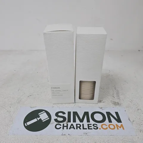 BOXED EMBER HOME FRAGRANCE AMBER & WOODY SCENTED DIFFUSER (150ML)