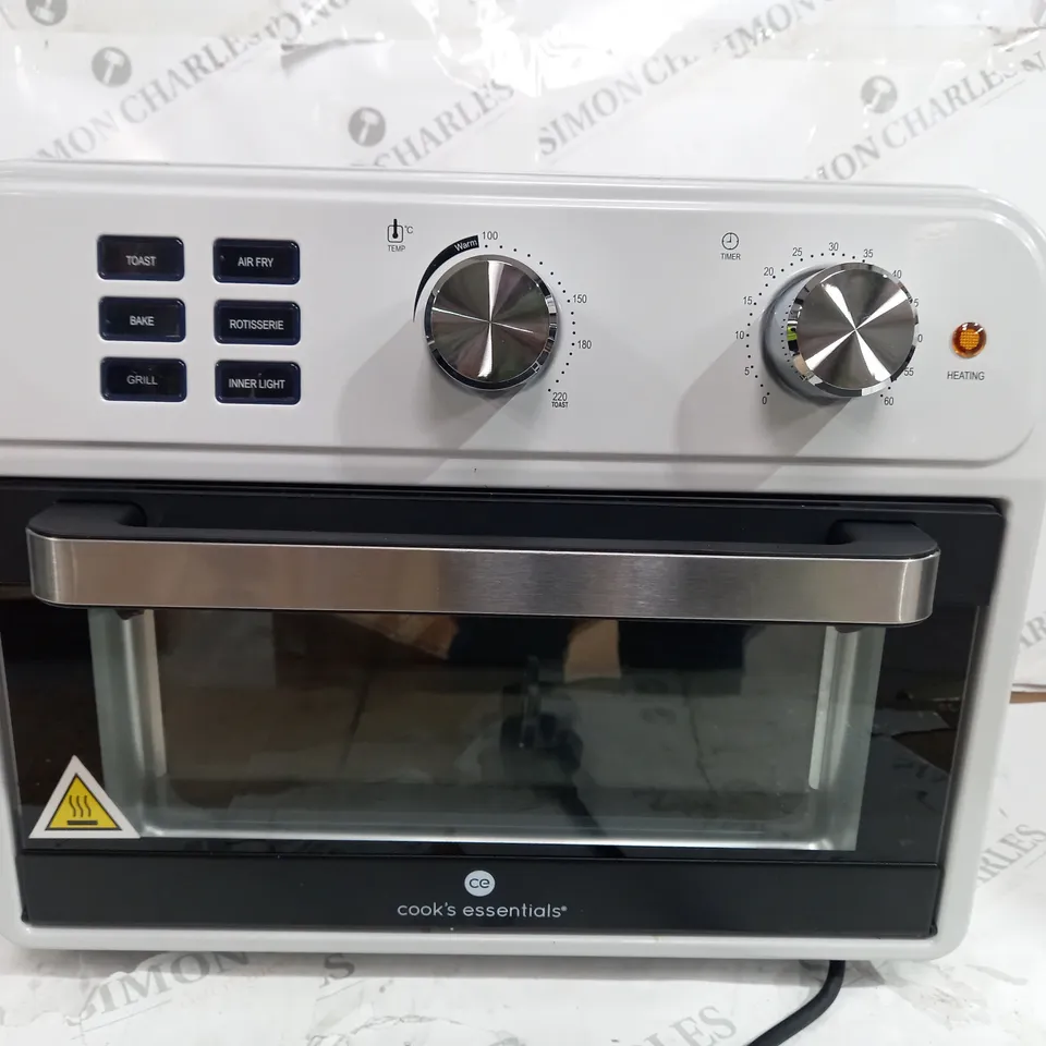 BOXED COOK'S ESSENTIAL AIRFRYER OVEN IN COOL GREY 