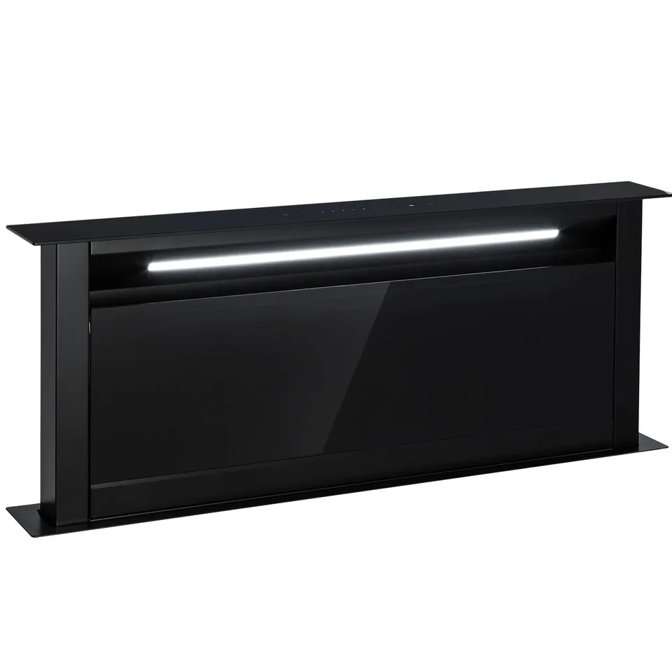KLARSTEIN ROYAL FLUSH 90CM 714M³/H DOWNDRAFT EXTRACTOR BLACK