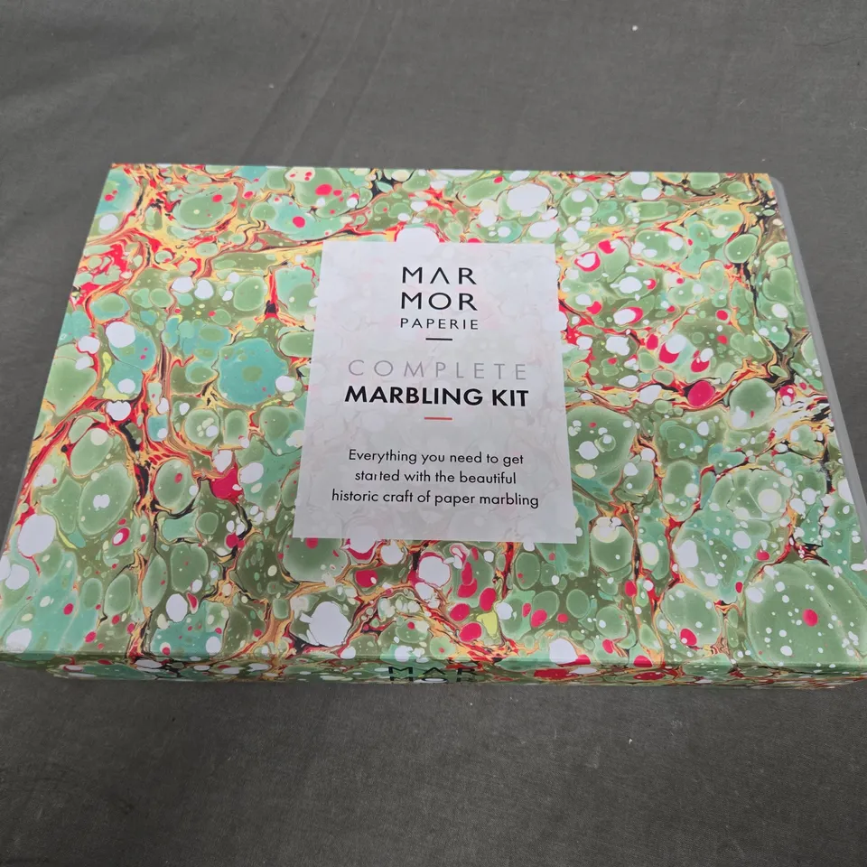 BOXED MAR MOR COMPLETE MARBLING KIT 