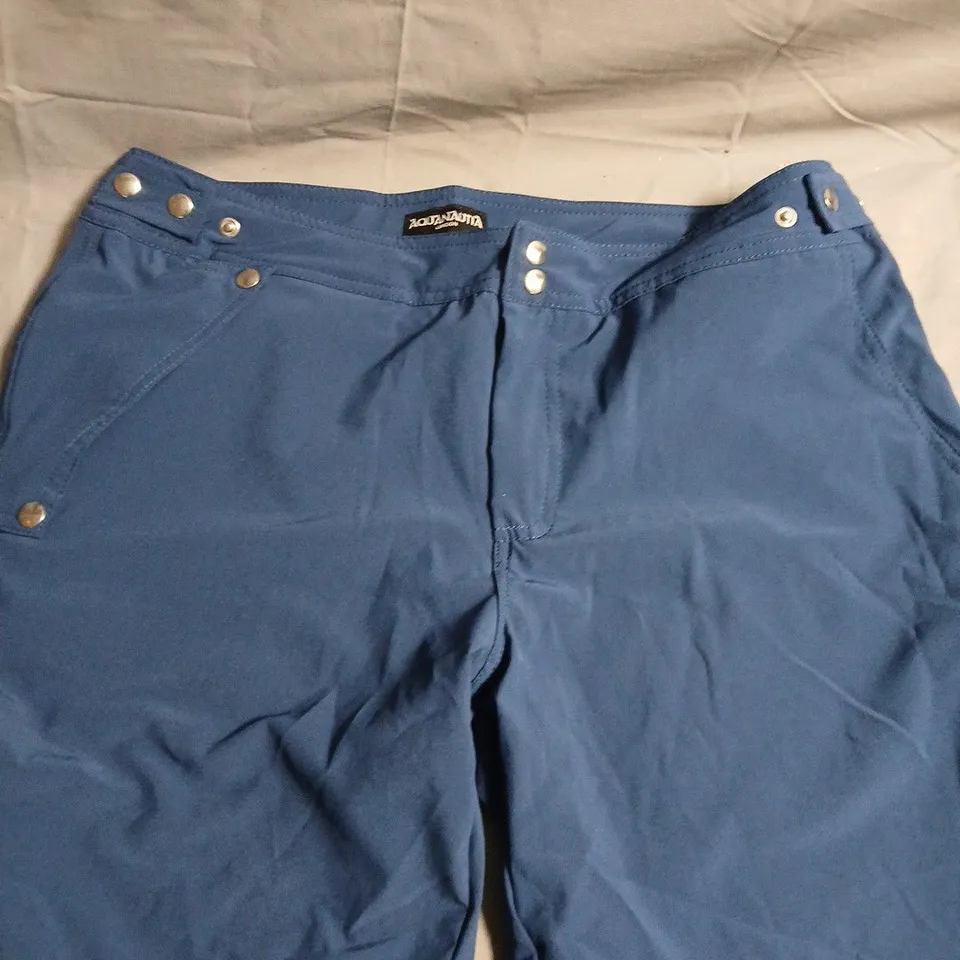 AQUANAUTIA LONDON MEN’S BLUE SHORTS – SIZE M