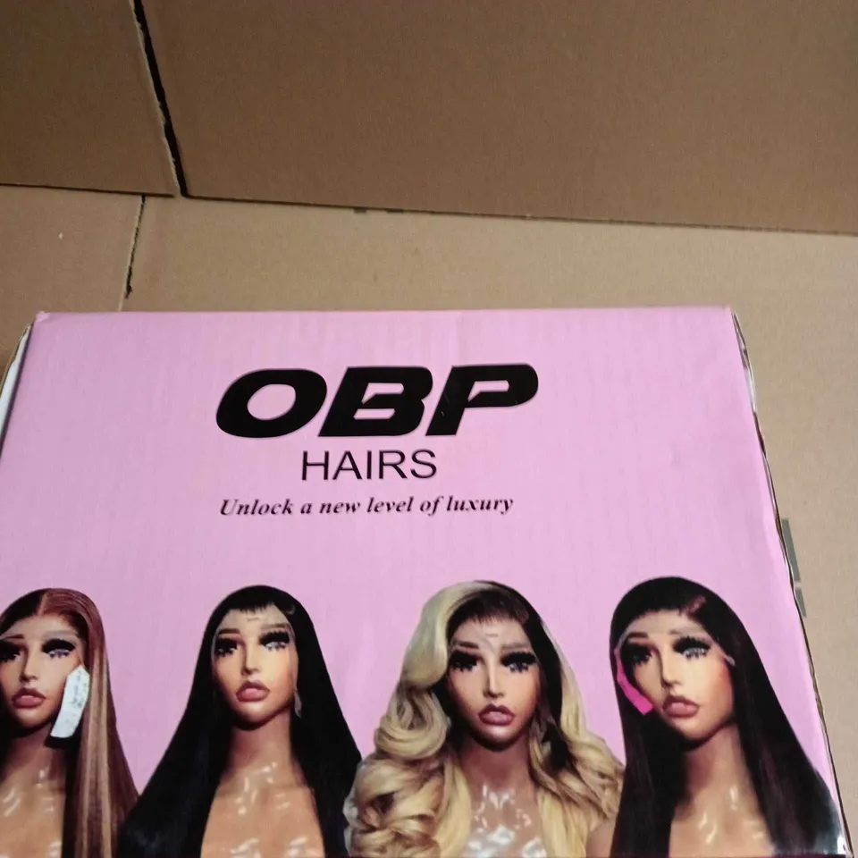 OBP HAIRS WIG PACK – PINK BOX PACKAGING WITH WIG CAP (2 PIECES)