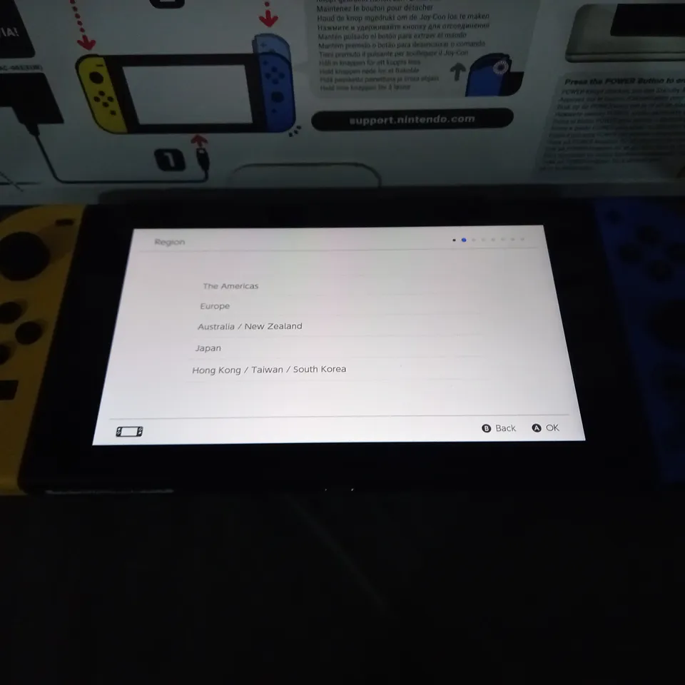 BOXED NINTENDO SWITCH GAMES CONSOLE