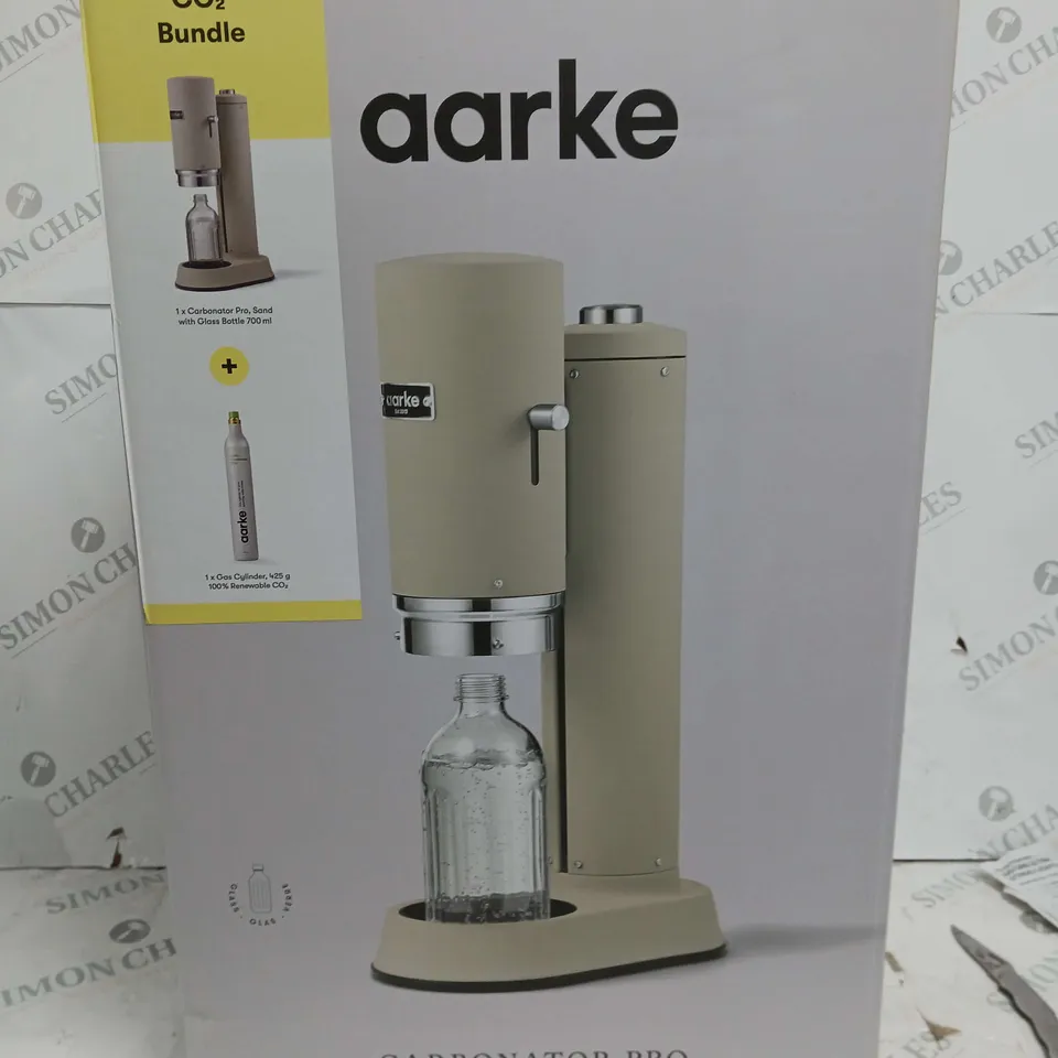 AARKE CARBONATOR PRO - SPARKLING WATER DISPENSER  RRP £275