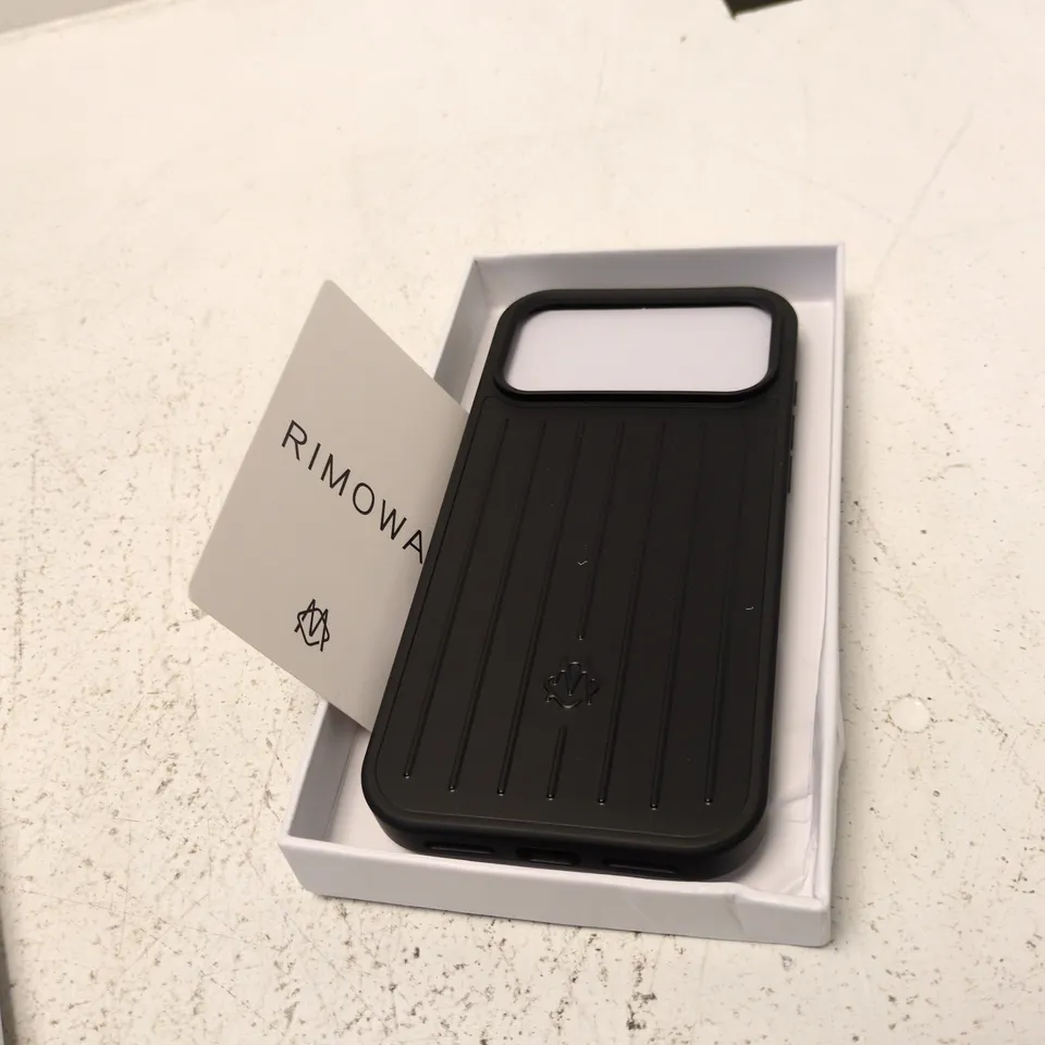 RIMOWA SMARTPHONE CASE – BLACK