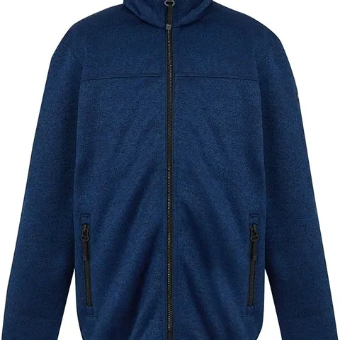 BRAND NEW REGATTA MEN'S REGATTA MENS BRANLEIGH FULL ZIP FLEECE JACKET FULL ZIP FLEECE NAVY SIZE XXL