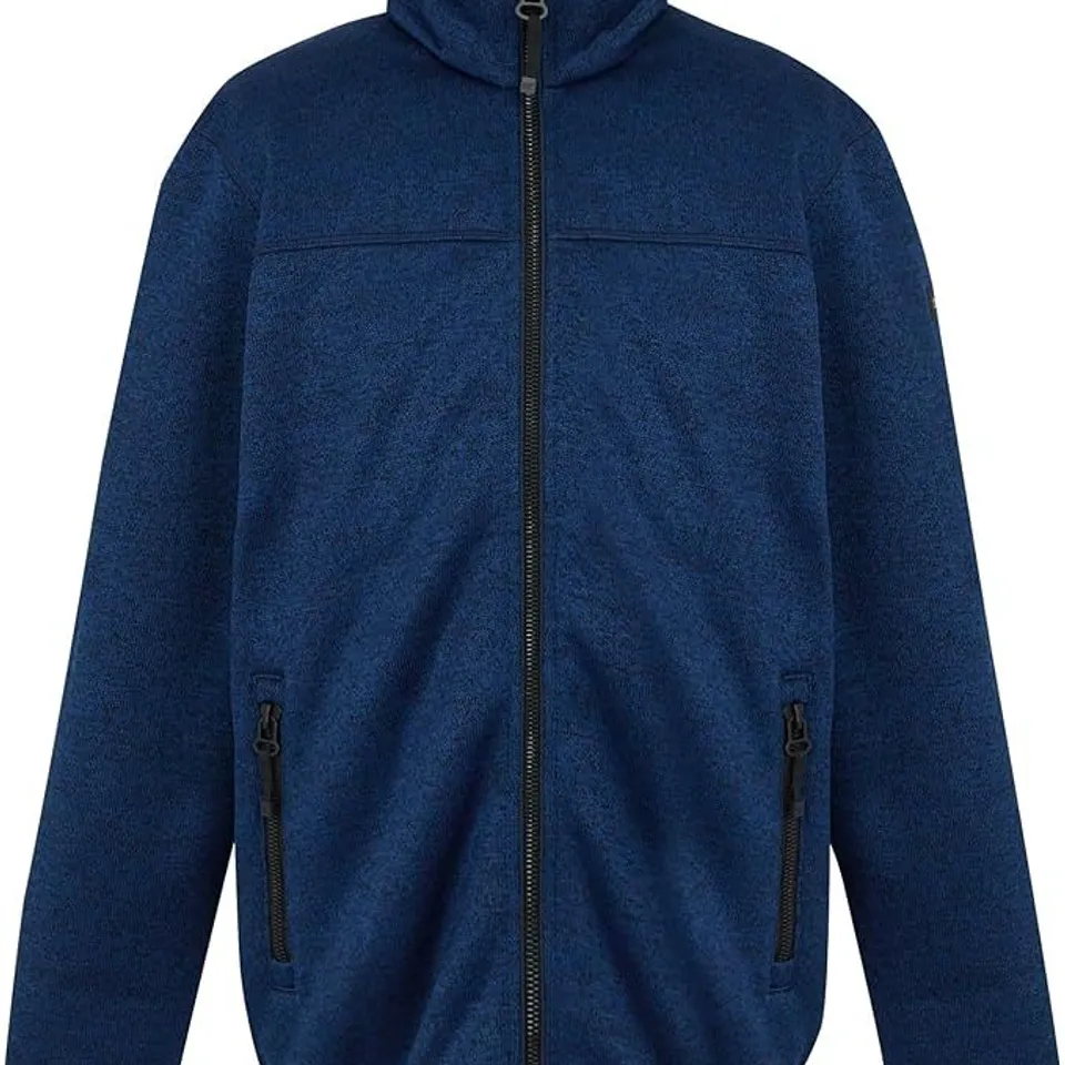 BRAND NEW REGATTA MEN'S REGATTA MENS BRANLEIGH FULL ZIP FLEECE JACKET FULL ZIP FLEECE NAVY SIZE S