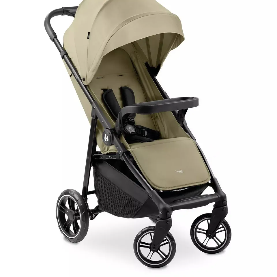 HAUCK SHOP N CARE STROLLER - OLIVE