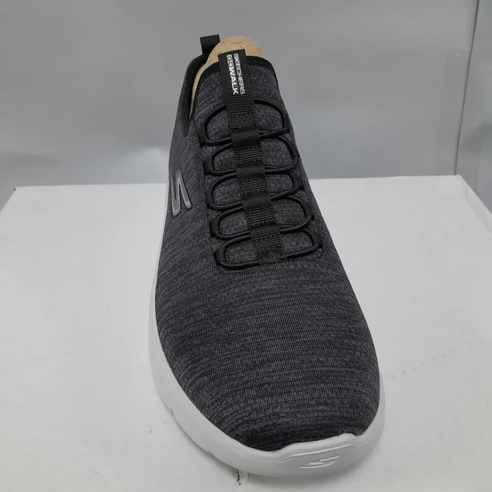 MENS SKETCHERS GO WALK BLACK TRAINERS SIZE 11
