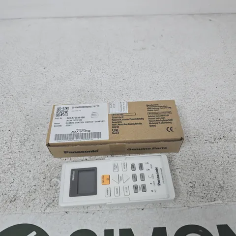 PANASONIC REMOTE CONTROL β GENUINE PART (ACXA75C18190)