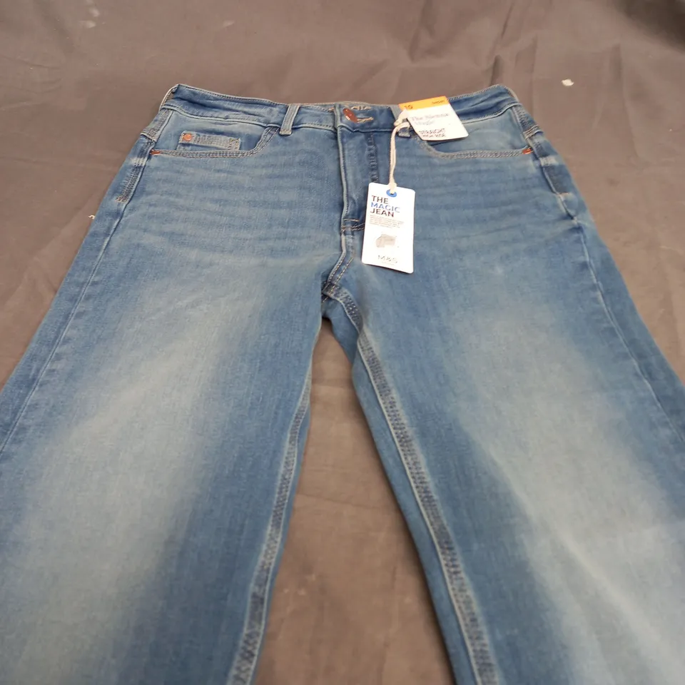 M&S THE SIENNA MAGIC STRAIGHT HIGH RISE - 10 SHORT 