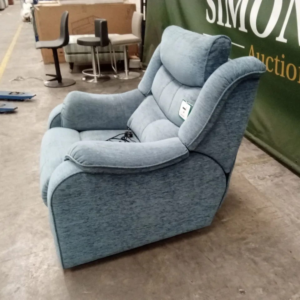PARKER KNOLL DENVER FABRIC ELECTRIC RECLINER CHAIR