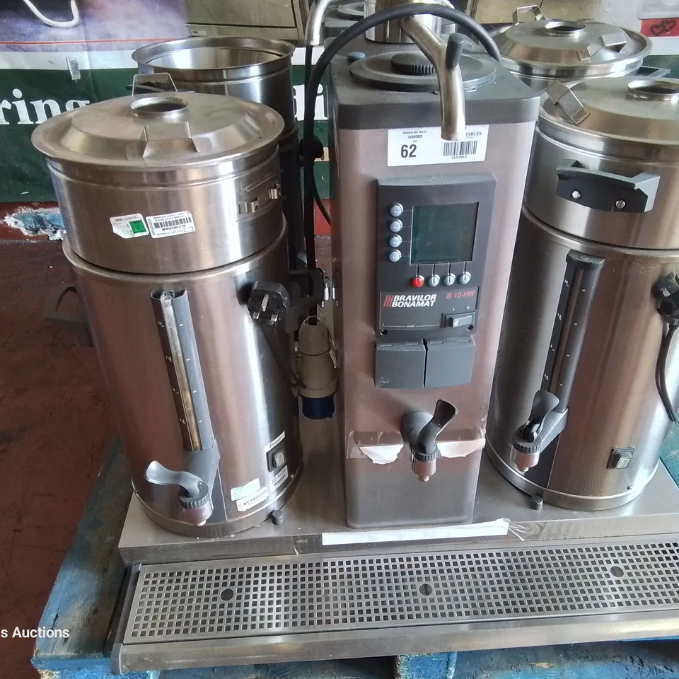 BRAVILOR BONAMAT B10 HOT WATER BOILER & URNS