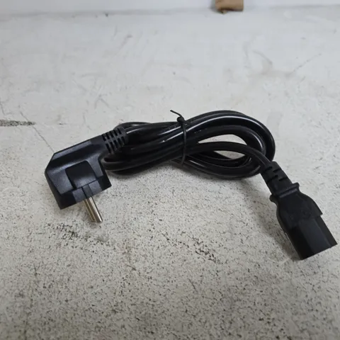 BOX OF ASSORTED POWER CABLES AND LEADS