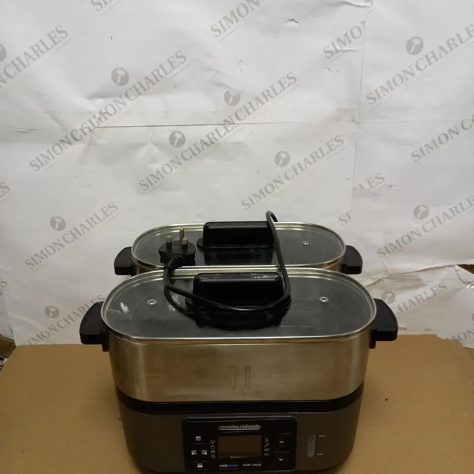 MORPHY RICHARDS 470006 INTELLISTEAM KITCHEN FOOD STEAMER