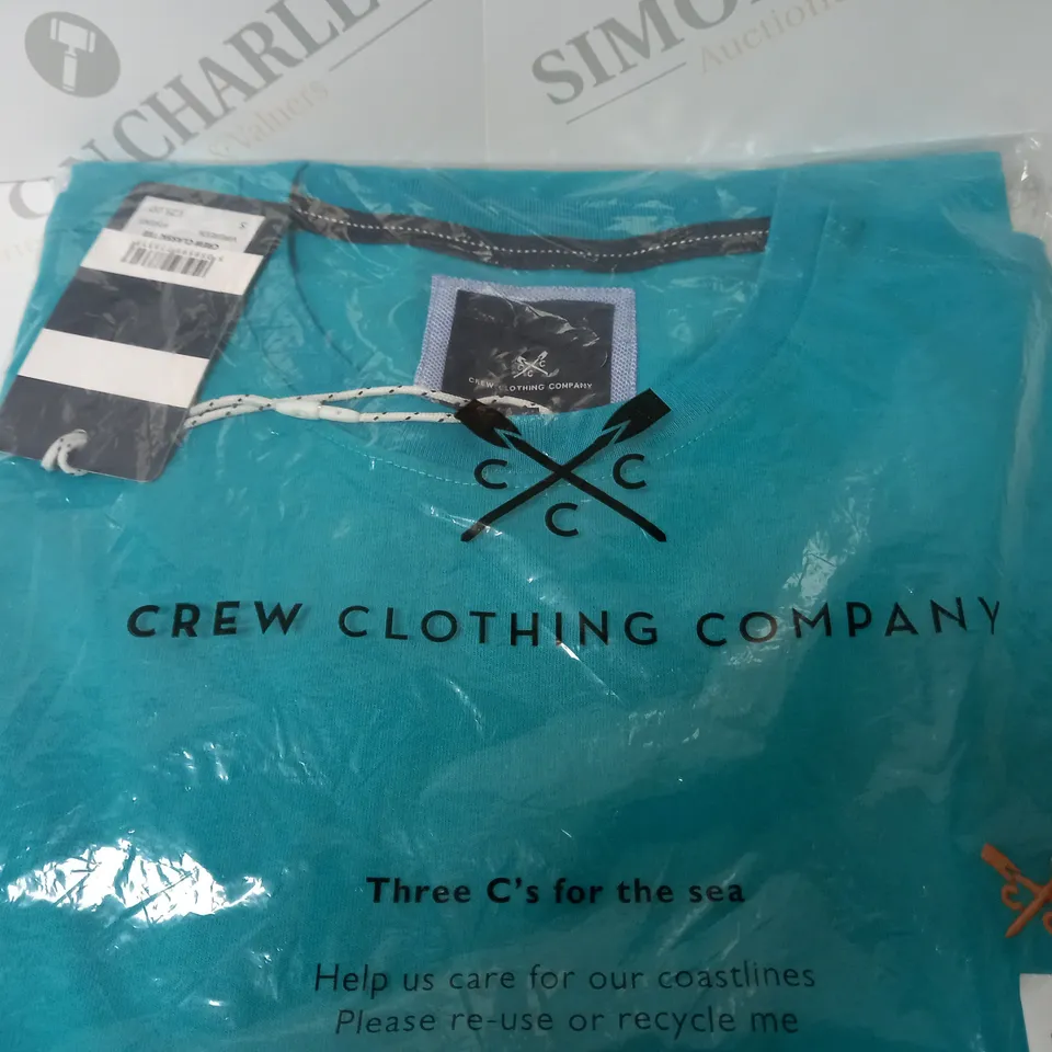 CREW CLOTHING COMPANY CREW CLASSIC TEE IN VIRGREEN - SMALL