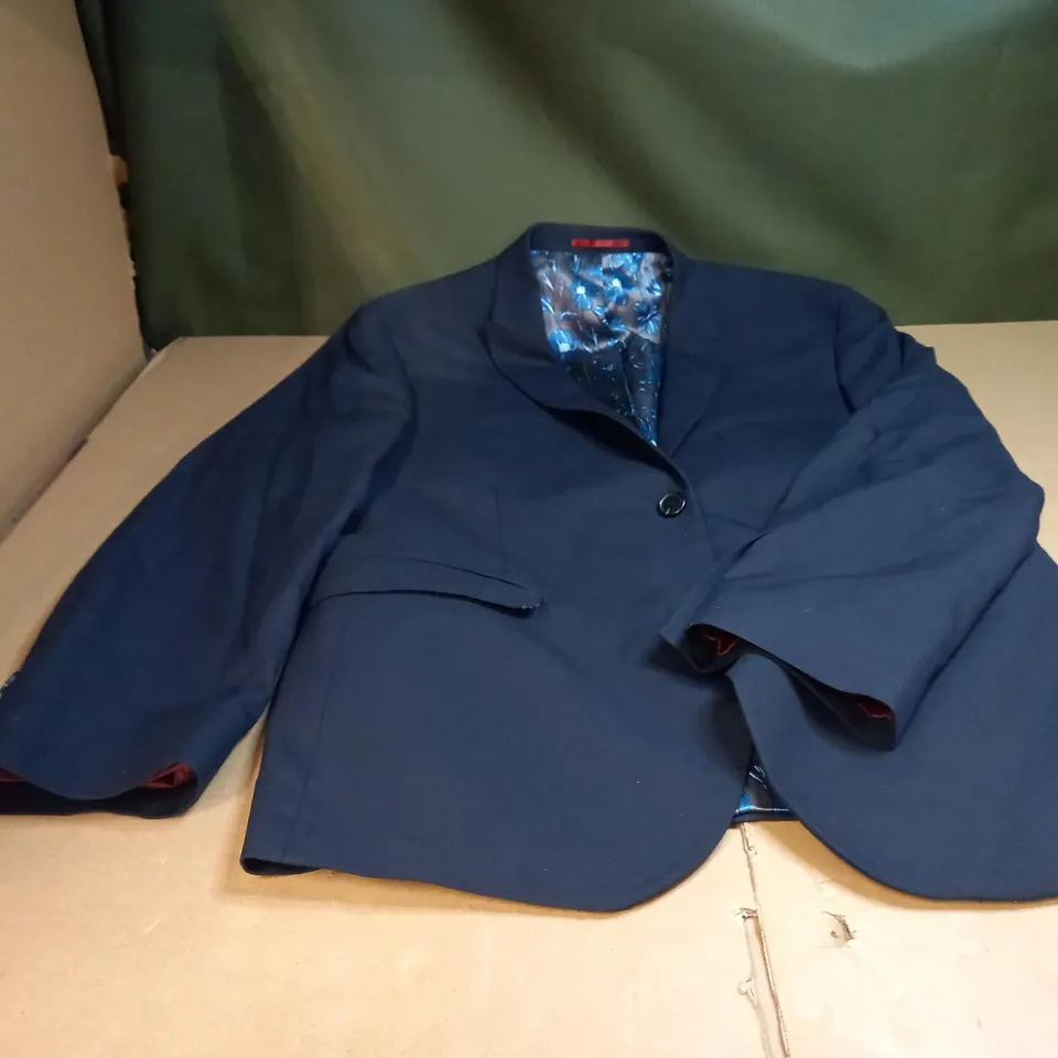 NAVY BLUE TAILORED SLIM FIT JACKET 42S