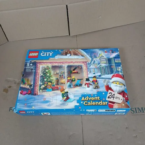 BOXED LEGO CITY ADVENT CALENDAR 2024 TOY SET 60436